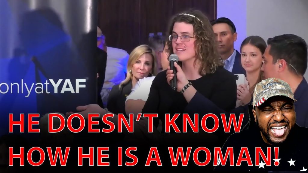 Transwoman Embarrassed After He Fumbles When Asked How He Knows He Is A Woman