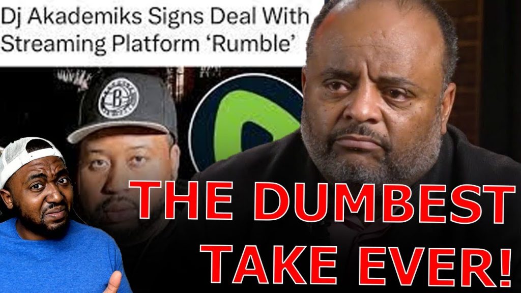 Roland Martin Loses His Mind Over Rumble Signing Dj Akademiks Because It Helps Gop Target Black Men