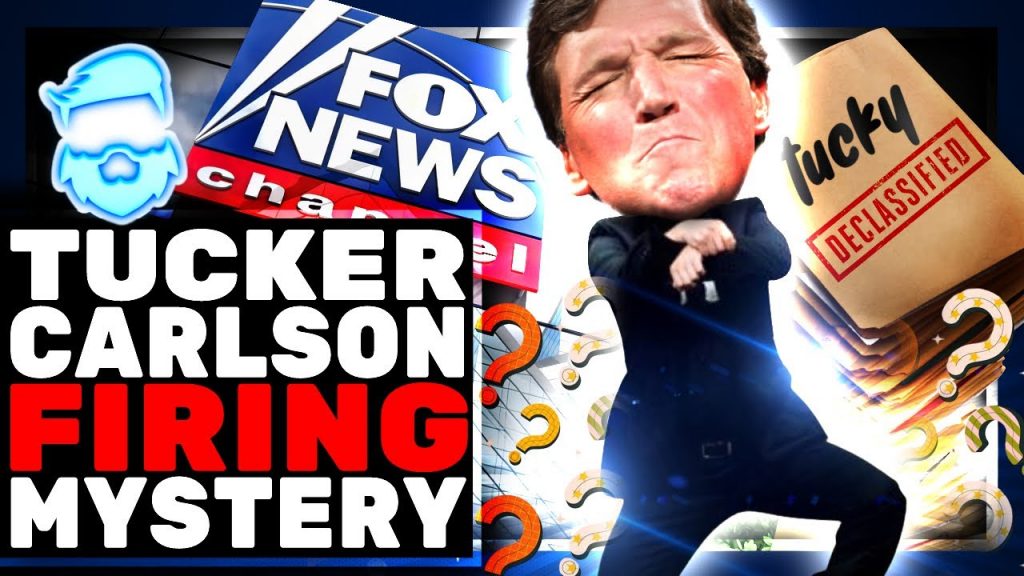 Tucker Carlson Firing Takes A Dark Turn! Fox Has Blackmail Material On Him & Ratings& Stock Plummet!