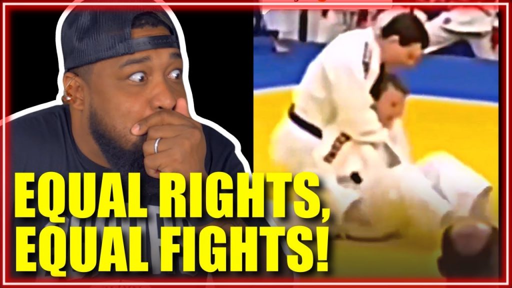 Man DESTROYS Feminist Karate Fighter