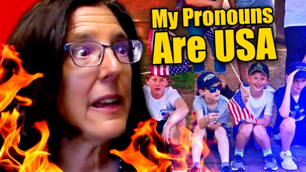 Woke Teachers FREAK OUT as Students Chant ‘My Pronouns Are USA!’