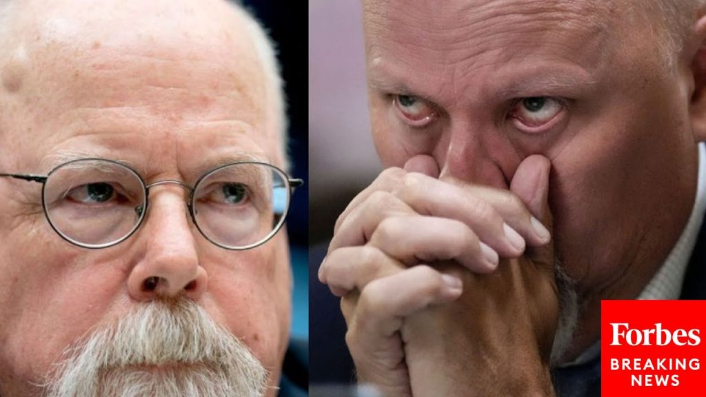 So FBI Leadership Knew It?’: Chip Roy Grills John Durham About Steele Dossier