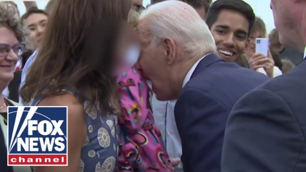 The Five’: Biden nibbles on frightened young girl