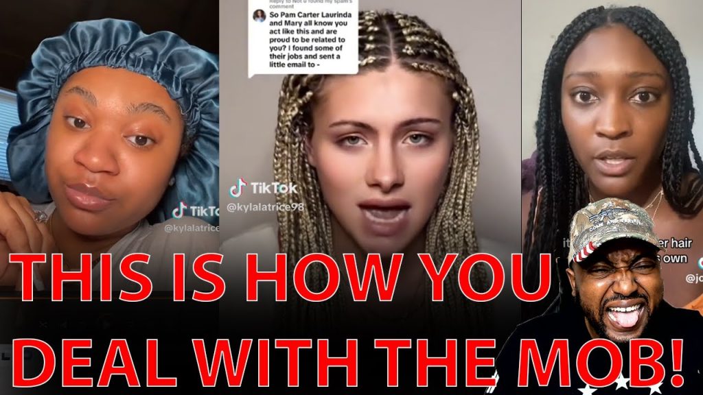 White Girl Has EPIC Response CLAP BACK To Woke Black Women Crying Racism Over Her Braids