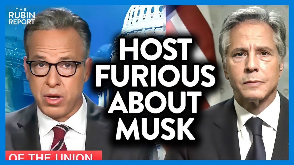 Watch CNN Host Gets Pissed Off When Sec of State Won’t Attack Elon Musk | DM CLIPS | Rubin Report