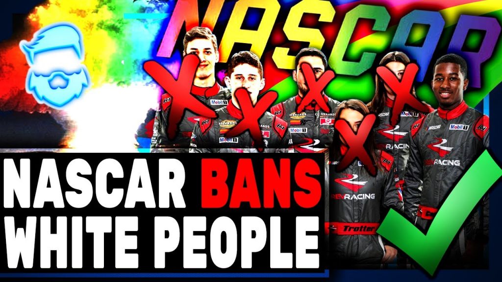 NASCAR BANS All White People From Driver Programs, Pit Crew & Much More! Even If Your HALF WHITE!