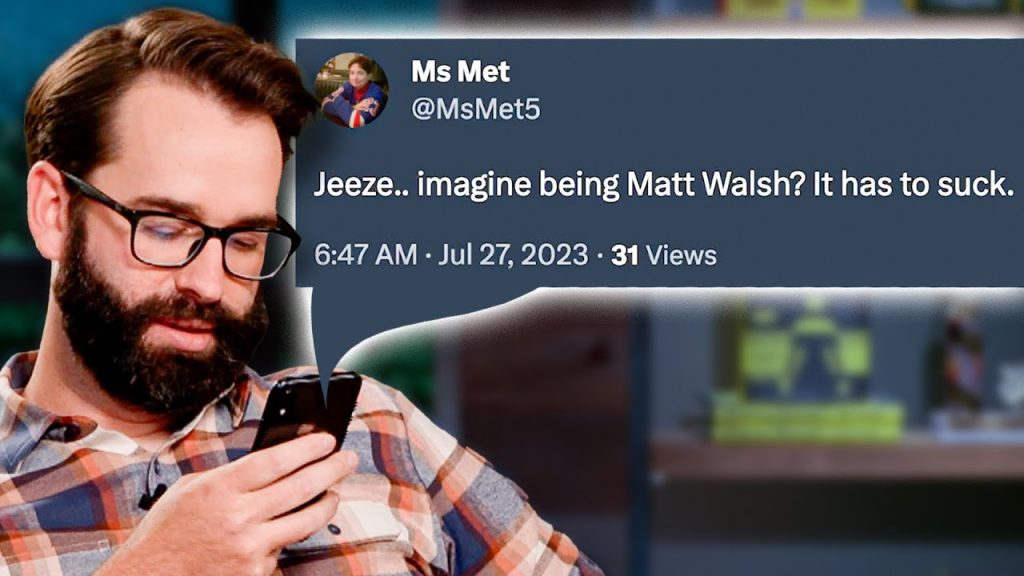 Matt Walsh Reads Mean Tweets