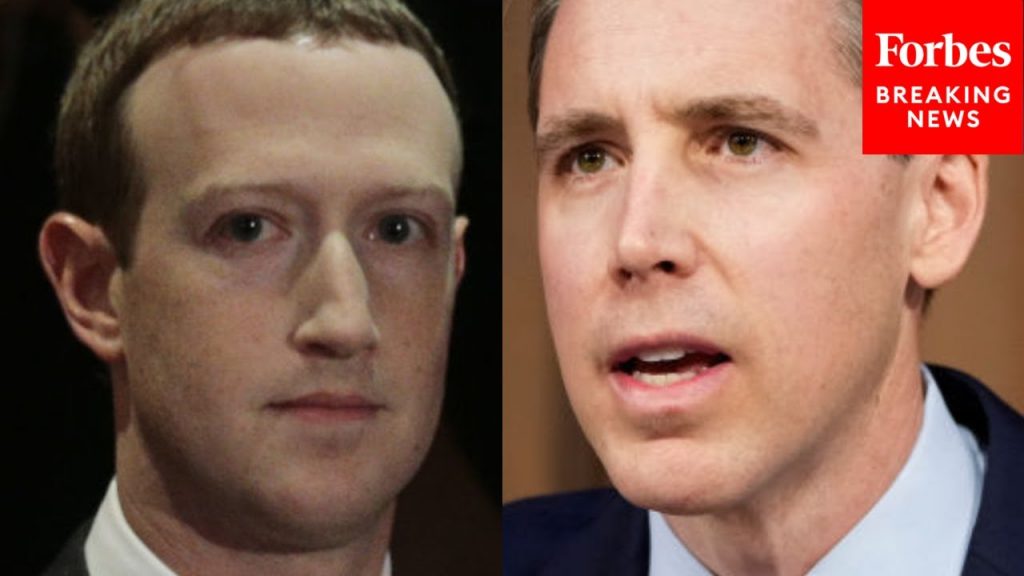 A Vast Pedophile Network’: Josh Hawley Decries Predation Of Children On Meta’s Platforms