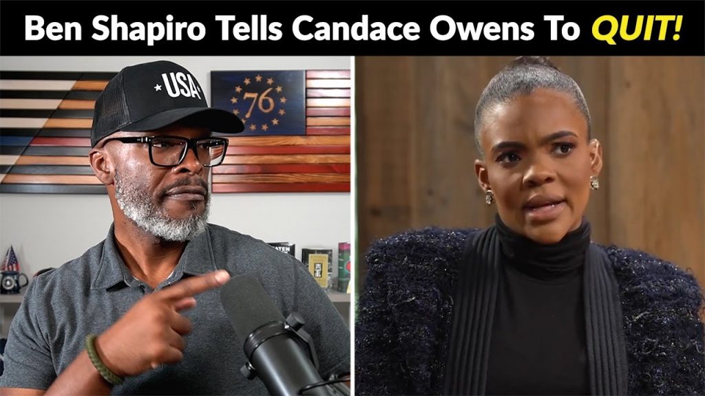 Candace Owens RESPONDS To Ben Shapiro After He Tells Her To QUIT!