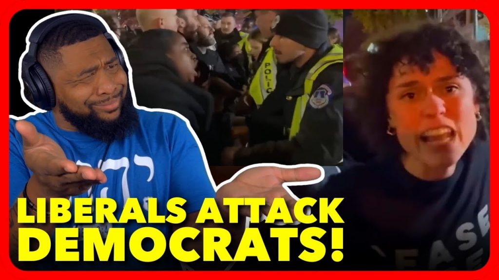 Dems PANIC As Pro Palestine Mob AMBUSHES Them At DNC Headquarters