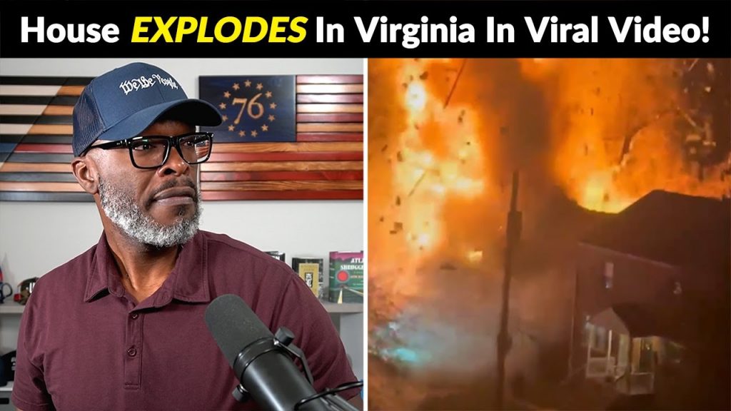 House EXPLODES In Northern Virginia As Police Serve Search Warrant!