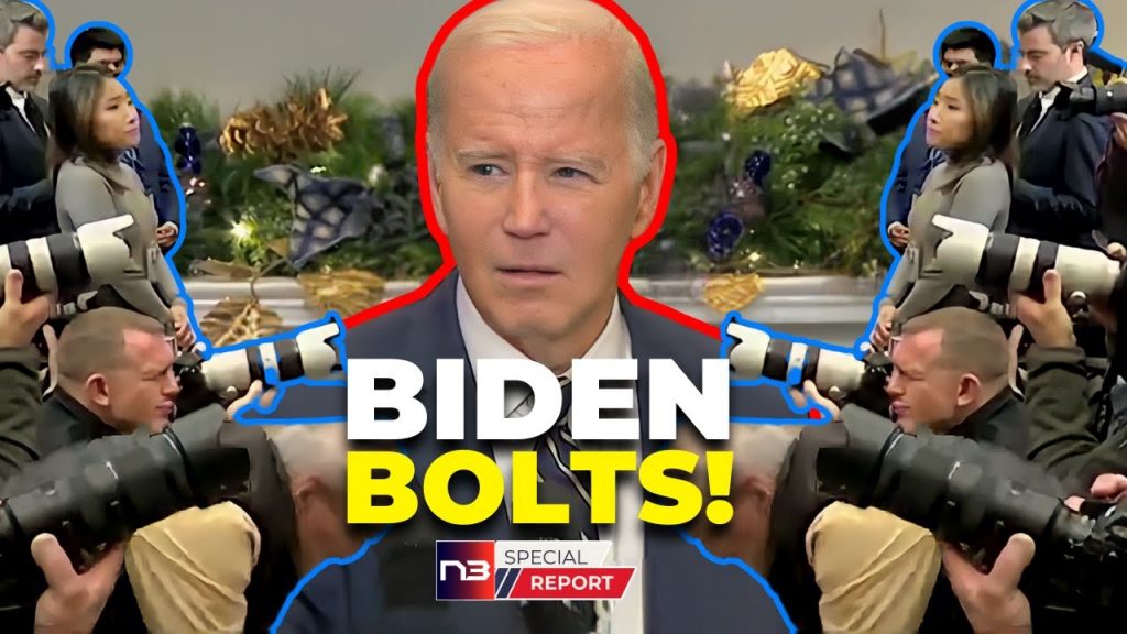 Biden Bolts From Podium After Caught Lying About Meetings With Hunter’s Partners