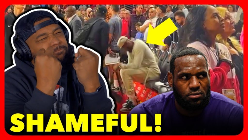 Lebron James SITS For National Anthem DURING Son’s USC Basketball Game