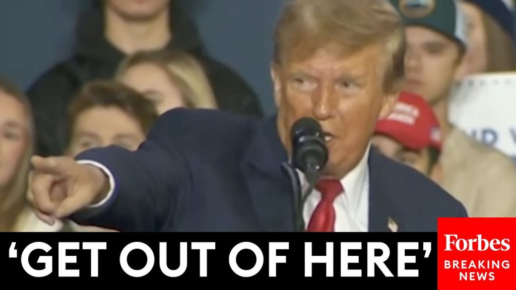 You Can Throw Him Out!’: Trump Reacts To Heckler During New Hampshire Rally