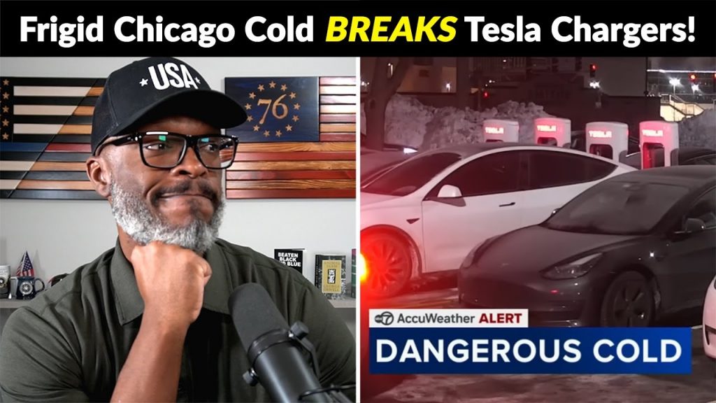 Tesla Vehicles STRANDED After BITTER COLD Breaks Charging Stations!