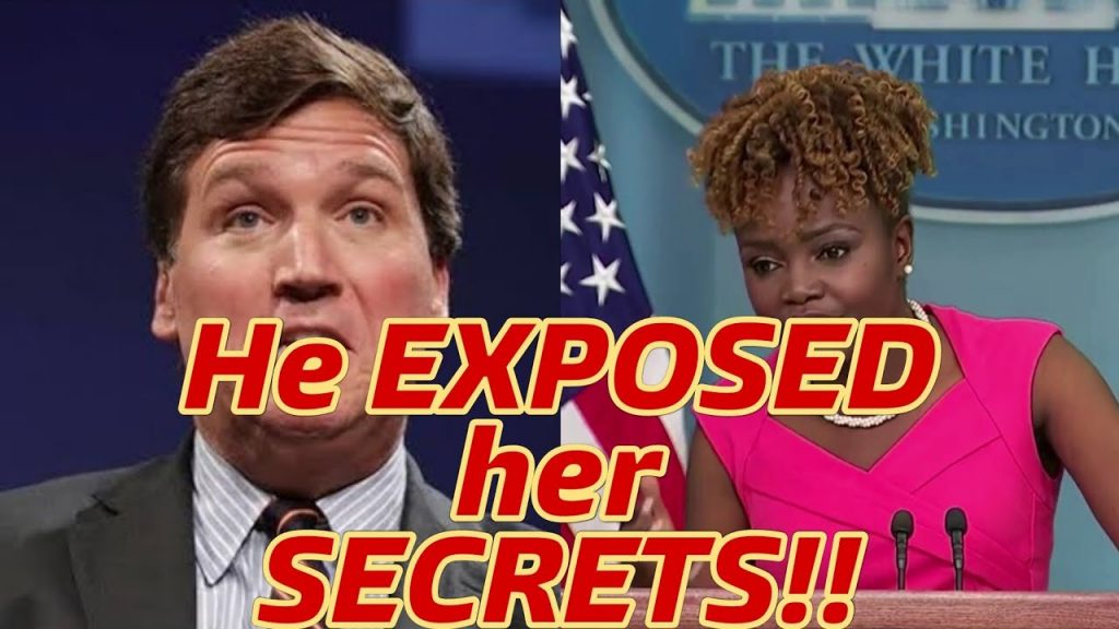 Oops!! This is ABSOLUTELY HILARIOUS as Tucker Carlson BLASTS Karine Jean-Pierre for RACIAL PROFILING