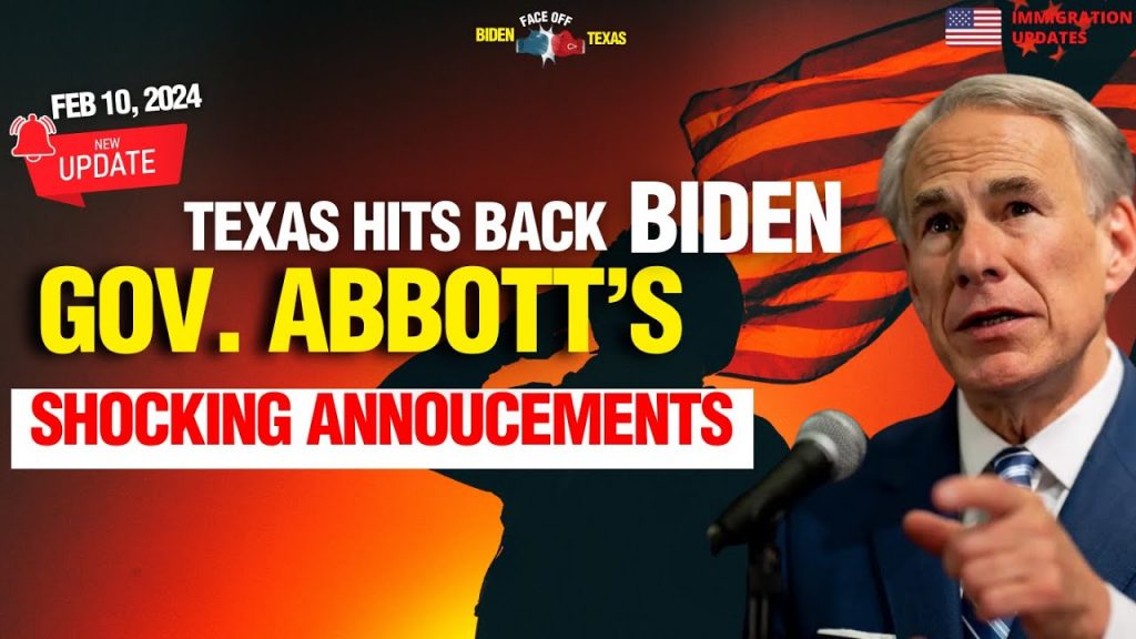 EXCLUSIVE: Governor Abbott’s Shocking Announcement![TODAY]” | TEXAS HITS BACK AT BIDEN 2024