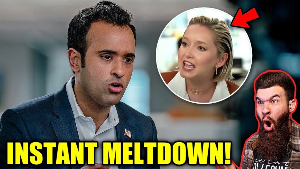 NBC “REPORTER” CHALLENGES VIVEK RAMASWAMY, IMMEDIATELY HAS MELTDOWN!