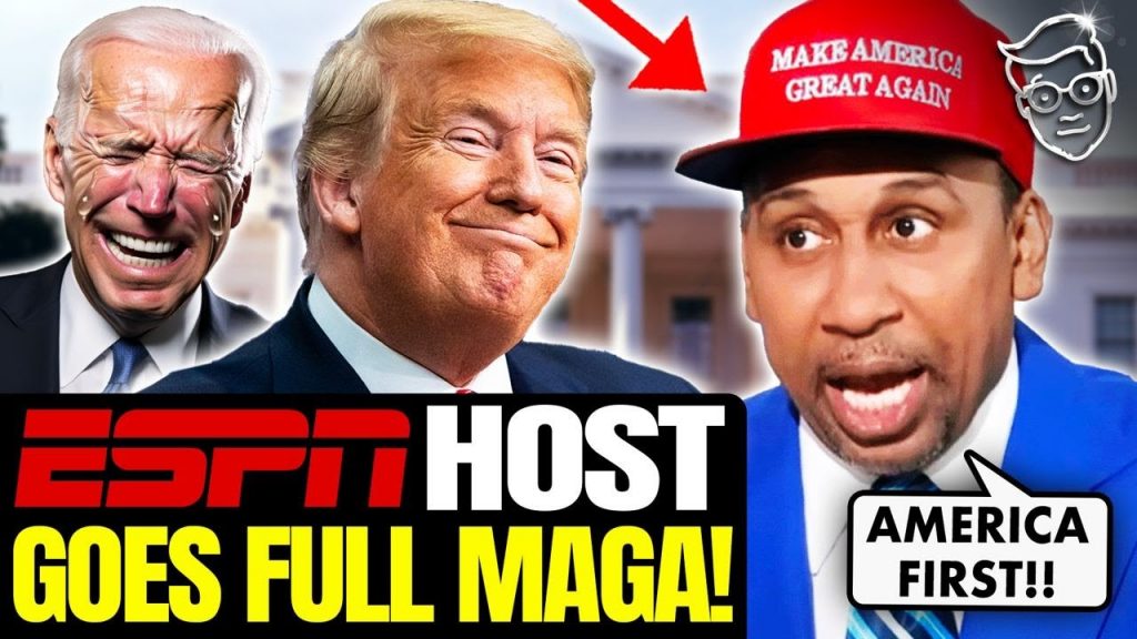 Black ESPN Host CONVERTS to AMERICAN FIRST Live On-Air ‘Trump Will WIN’ |Demands Joe Biden RESIGN