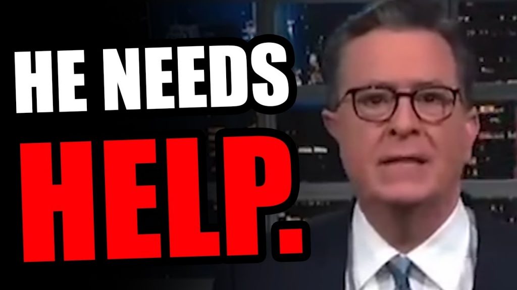 Stephen Colbert is not okay.