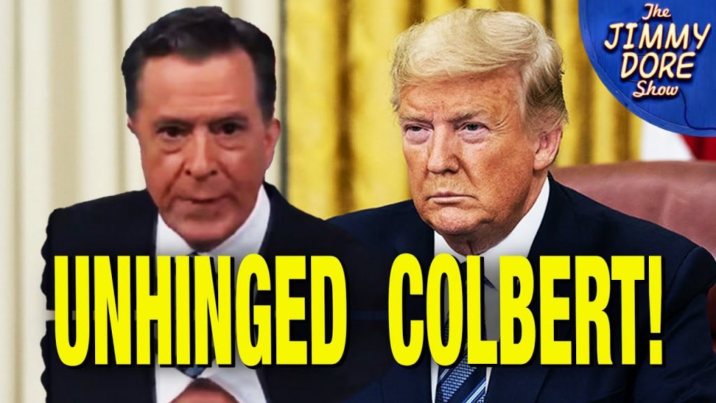 Raving Stephen Colbert Is DESPERATE For Trump’s Prosecutions!