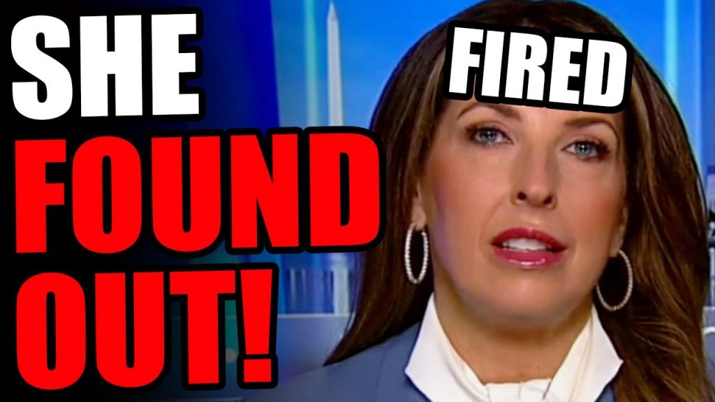 Ronna Mcdaniel, you’re FIRED!! It’s GO time baby!!!!!