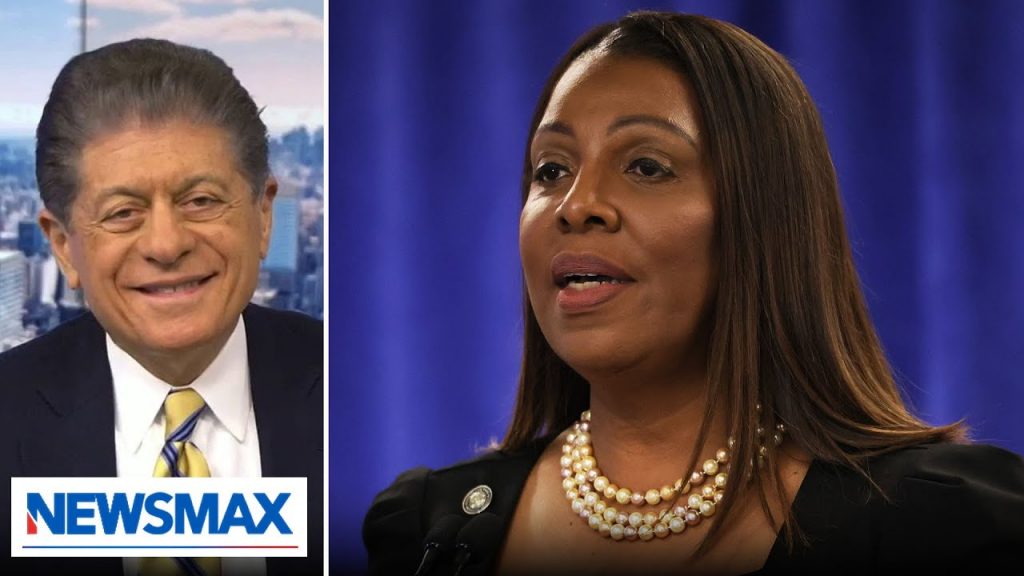 Judge Napolitano: Letitia James can stop salivating over Trump properties