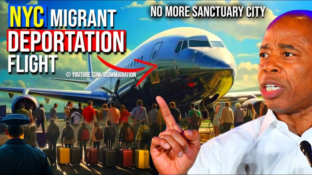 It Begins… NYC Migrant Deportation Flights  NO MORE SANCTUARY CITY!