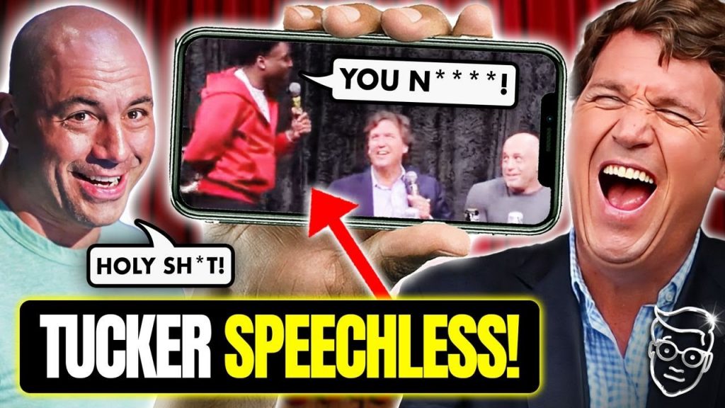 Comedian Calls Tucker The N-Word To His FACE | Tucker’s Reaction is PRICELESS, Joe Rogan HOWLING