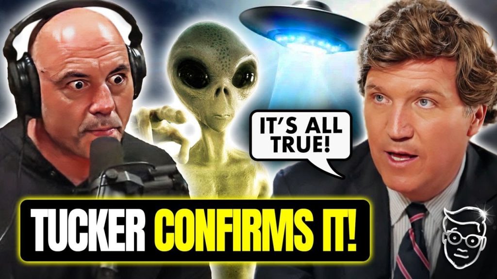 Tucker BLOWS Joe Rogan’s MIND! Explains What ‘Aliens’ REALLY Are: ‘Our Government Speaks With Them…’