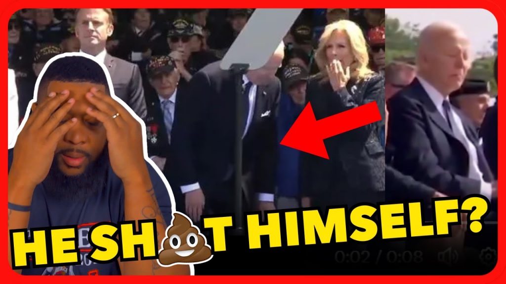 Joe Biden SH*TS HIMSELF, LEAVES EARLY During D-DAY Ceremony!?