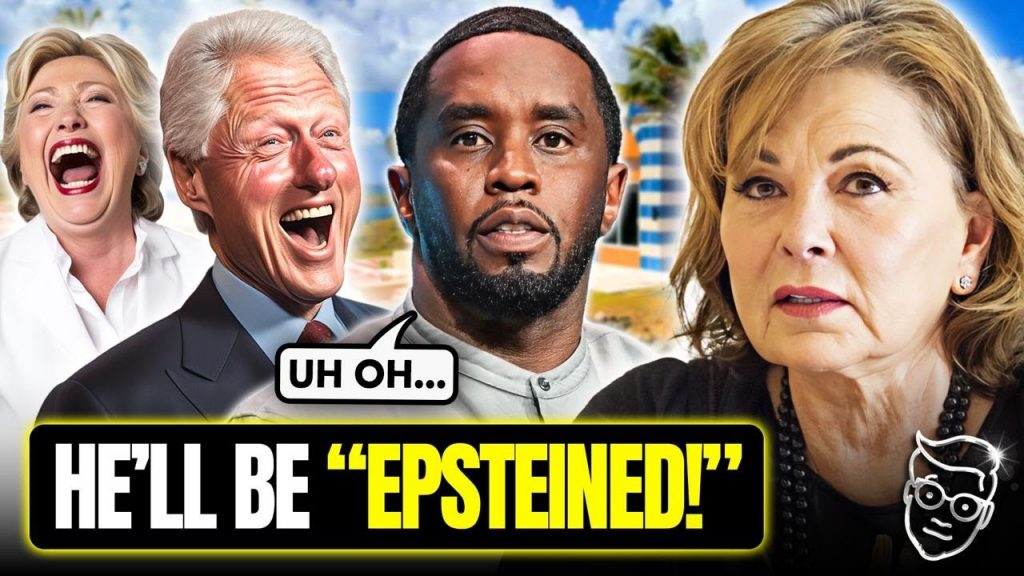 Roseanne Barr Says Diddy Will Get The ‘Epstein Treatment’ | ‘He’s Going Down..  Bill Clinton Won’t’