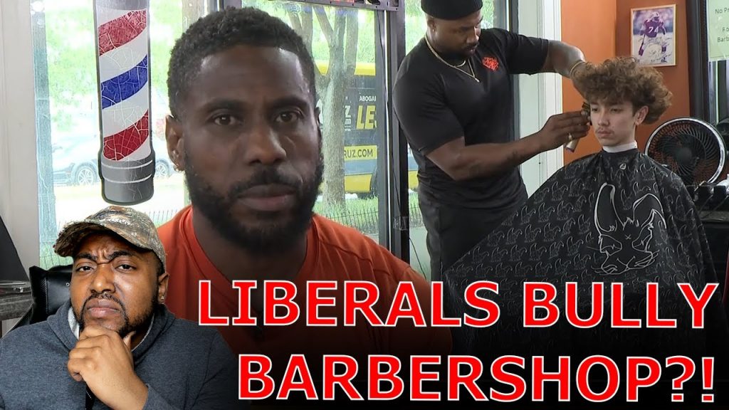 Black Barbershop Owner LASHES OUT After WOKE MOB BULLIES Him For Hosting Blacks For Trump Event!