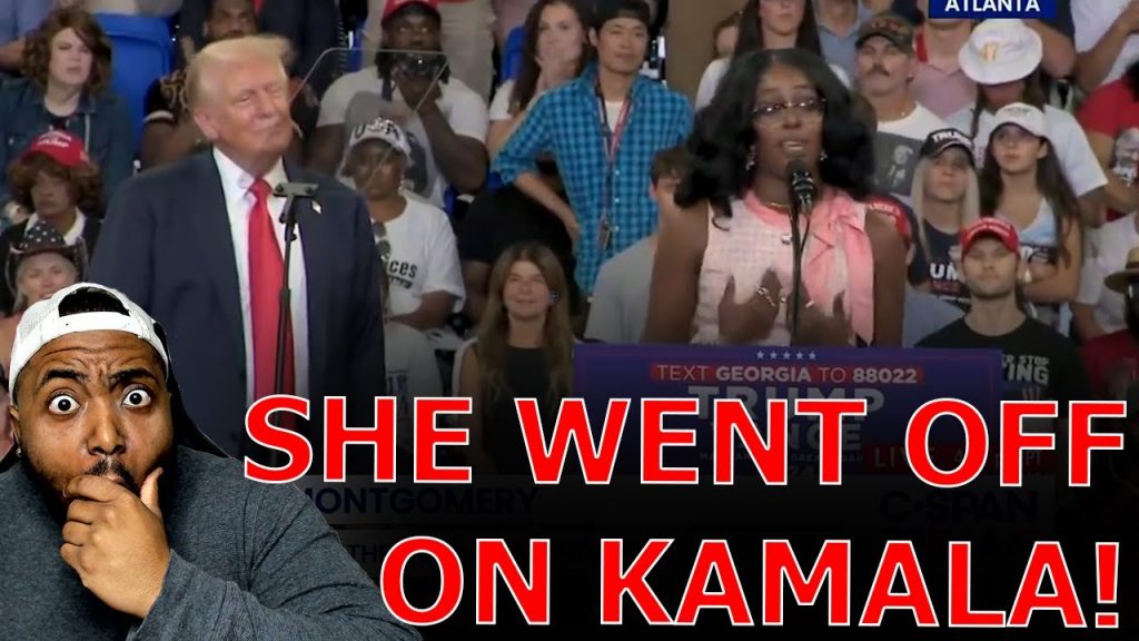 Black Women Trump Supporters TAKE TURNS DRAGGING Kamala Harris’ Record At Atlanta Rally!