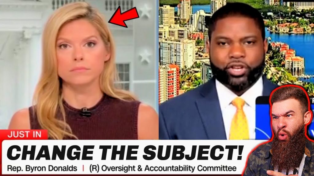 CNN Host Turned Into a Stuttering MESS After Byron Donalds Challenged Her!