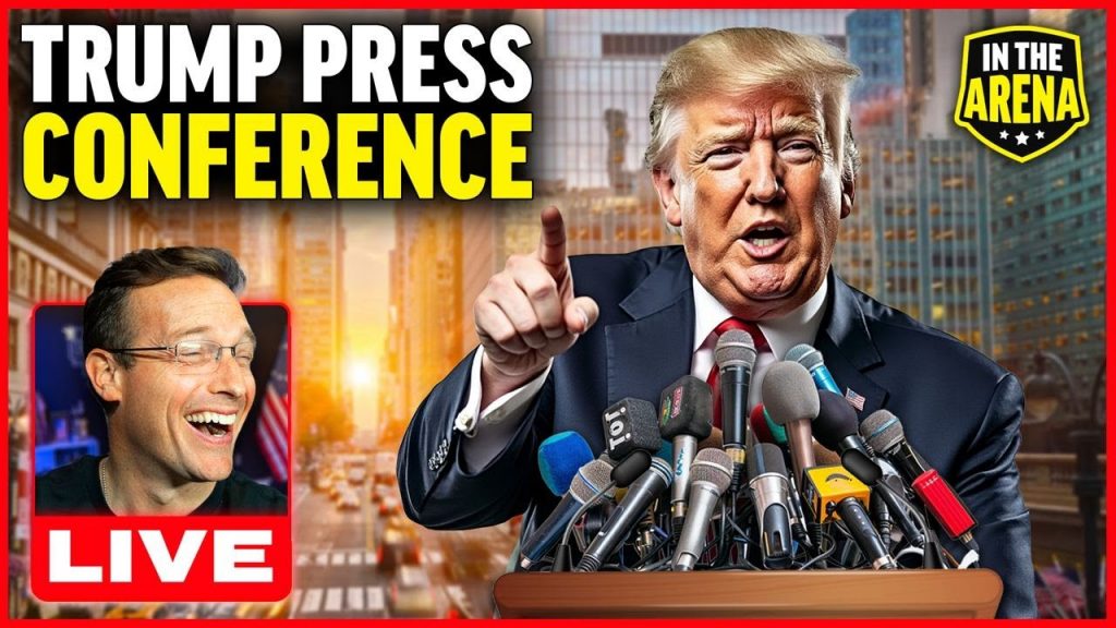 BREAKING: Trump News Conference LIVE Right NOW | Kamala Hides from Media in FEAR