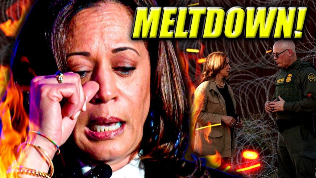 Harris HUMILIATED at Border as Her Polls COLLAPSE!!!