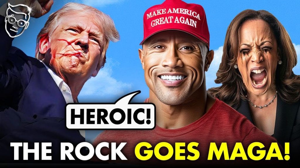 The Rock PRAISES Trump’s Strength After Getting Shot | REFUSES to Support Democrats in 2024: ‘HERO’