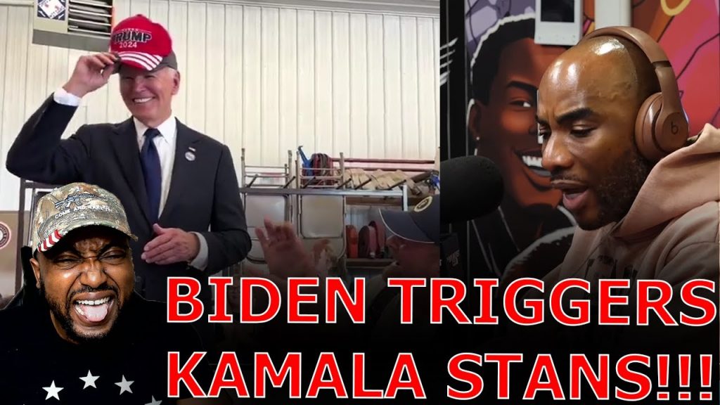 DERANGED Charlamagne GOES OFF On Joe Biden Wearing Trump 2024 Hat At 9/11 Unity Event With Kamala!