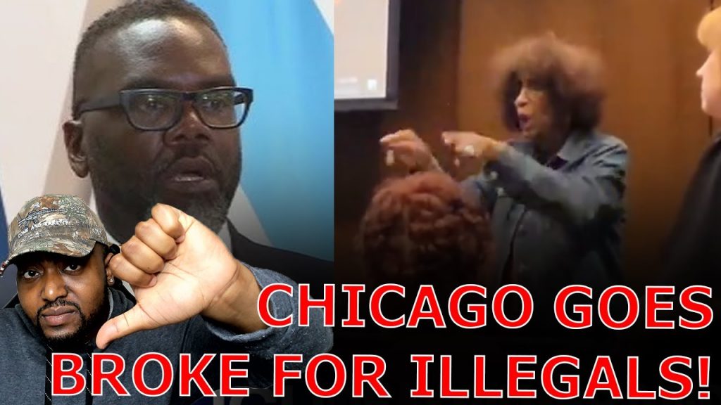 Residents GO OFF On WOKE Mayor Brandon Johnson As Chicago GOES BROKE Funding Illegal Immigrants!