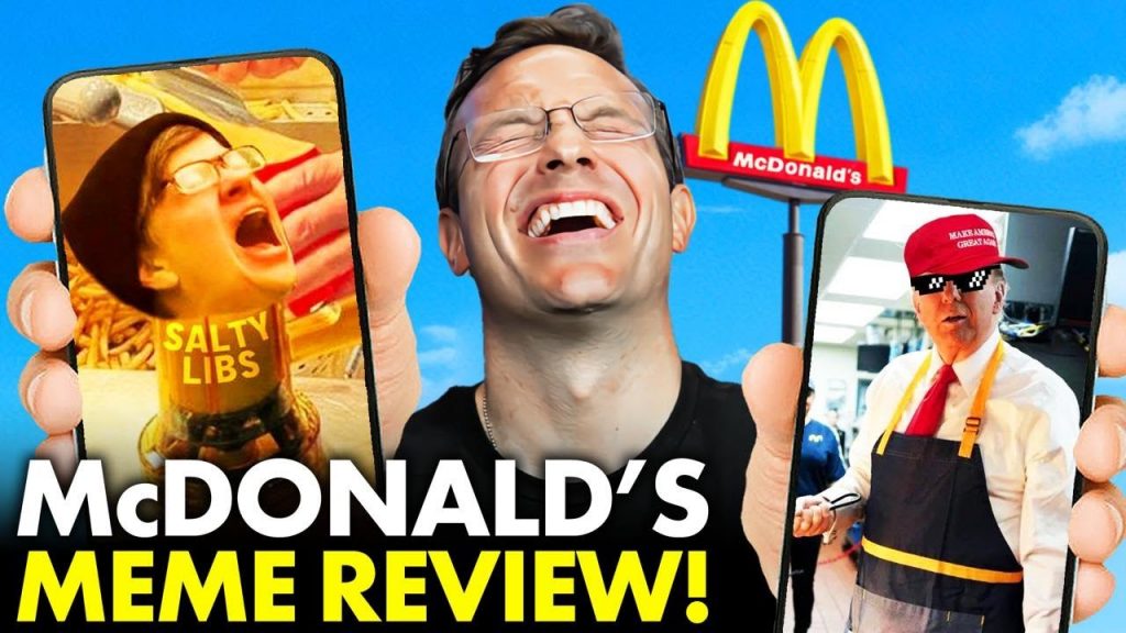 McDonalds Trump Memes FLOOD Internet After Iconic VIRAL Visit | Salty Libs and Kamala SEETHE