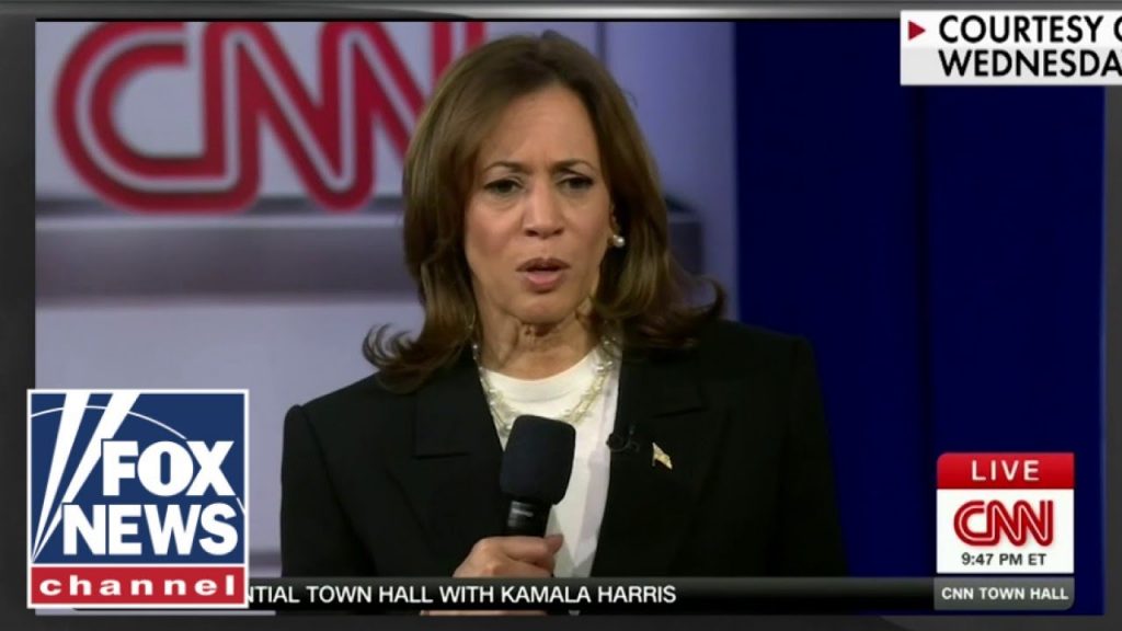 Kamala Harris fumbles through answer on ‘many mistakes’ during townhall