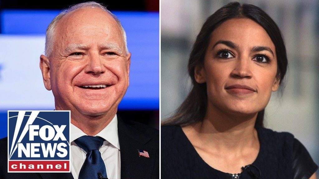 AOC, Tim Walz mocked for playing video games while Trump ‘rocks’ NYC rally