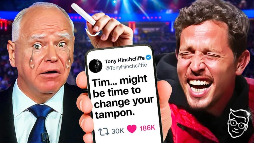 Kill Tony TORCHES Tim Walz For Trying To Cancel Him: ‘Get Your Tampon, Tim’ | Massive BACKFIRE