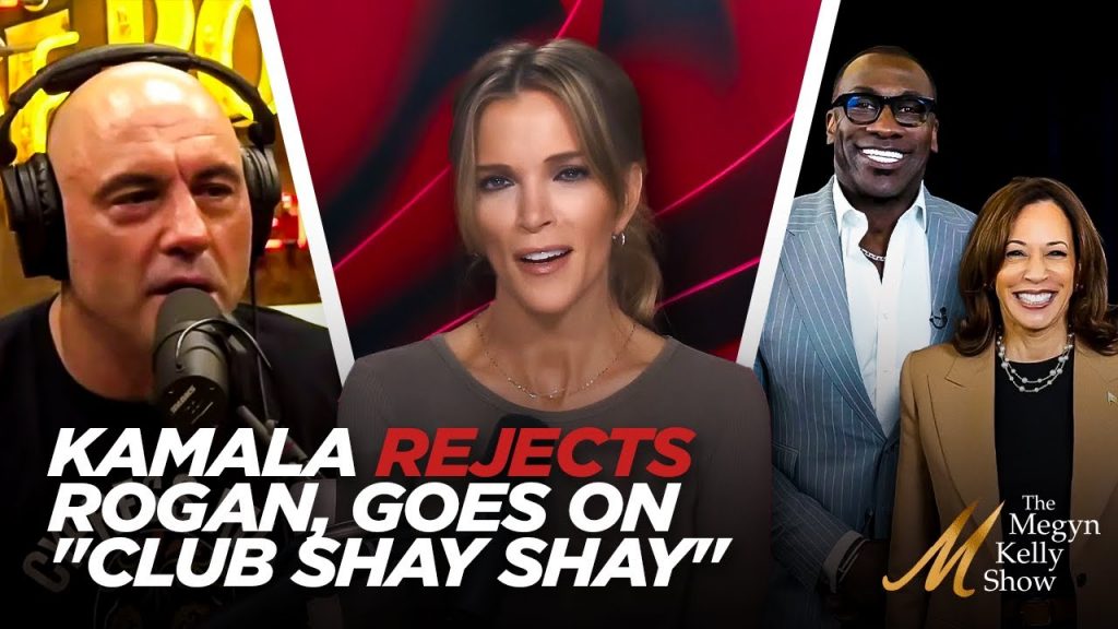 Kamala Won’t Do Joe Rogan’s Show But Watch Her Awkward “Club Shay Shay” Appearance, with Megyn Kelly