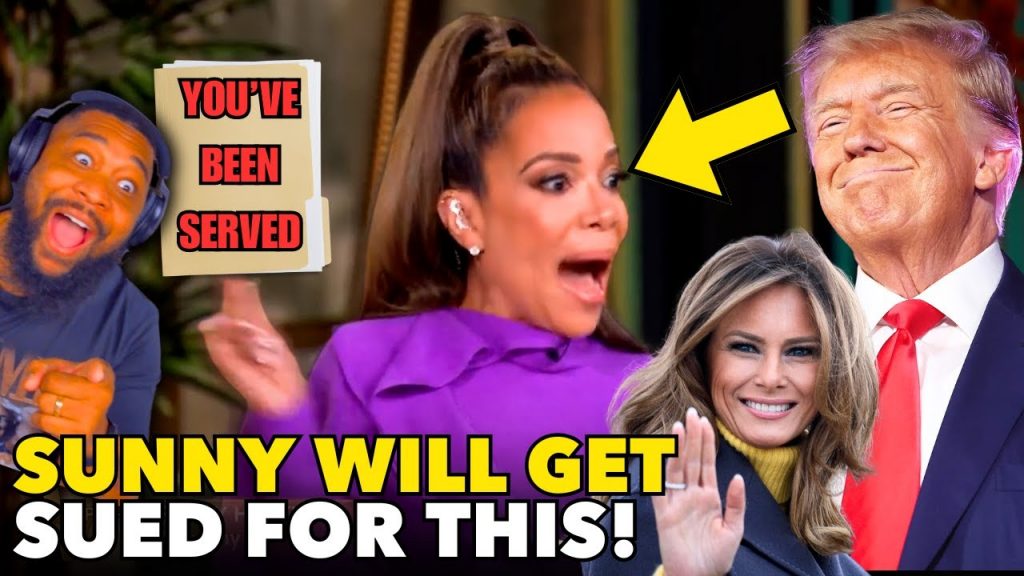 Sunny Hostin SLANDERS Melania With Wanting To “TAKE OUT” Trump On The View!