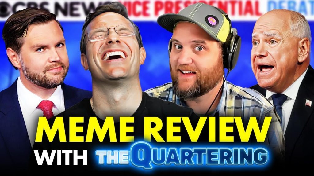 Creepy’ Tim Walz ROASTED in Debate Meme Review with The Quartering | JD Vance CRUSHES, Trump TROLLS