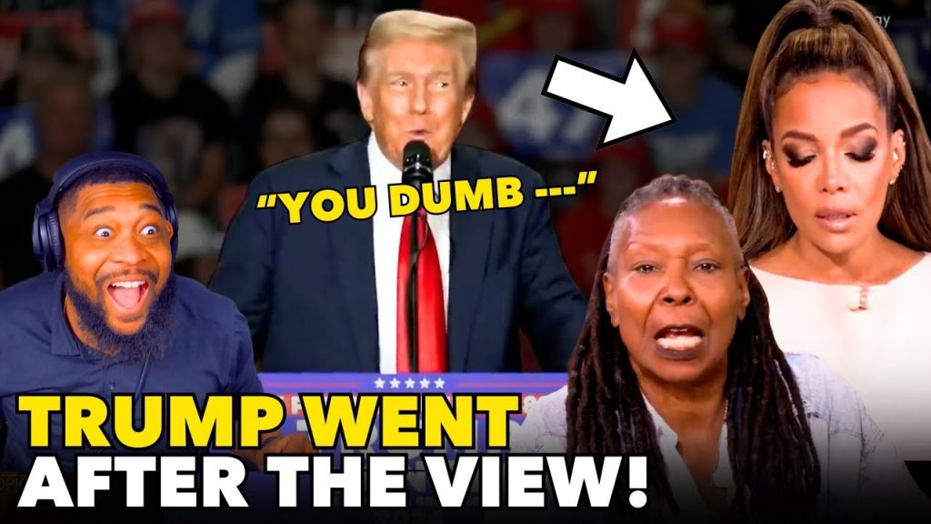 Donald Trump CALLS Sunny Hostin A “DUMB B—” ???