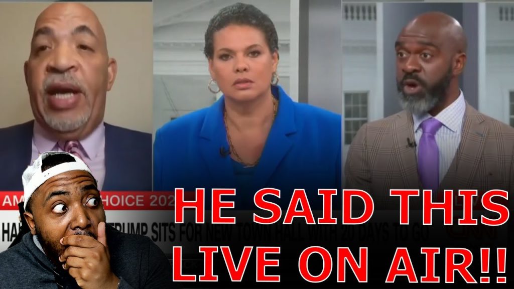 CNN MELTS DOWN After Black Trump Supporter SAYS THIS About Black Kamala Supporters LIVE ON AIR!