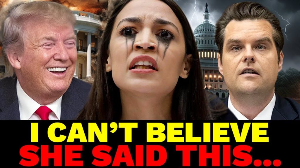 You WON’T BELIEVE What AOC Said As Matt Gaetz Backs Out As AG!